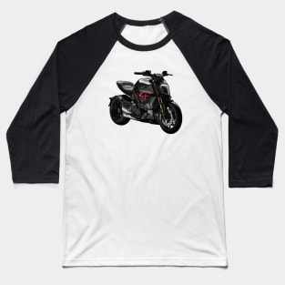 Diavel 1260S Bike Illustration Baseball T-Shirt